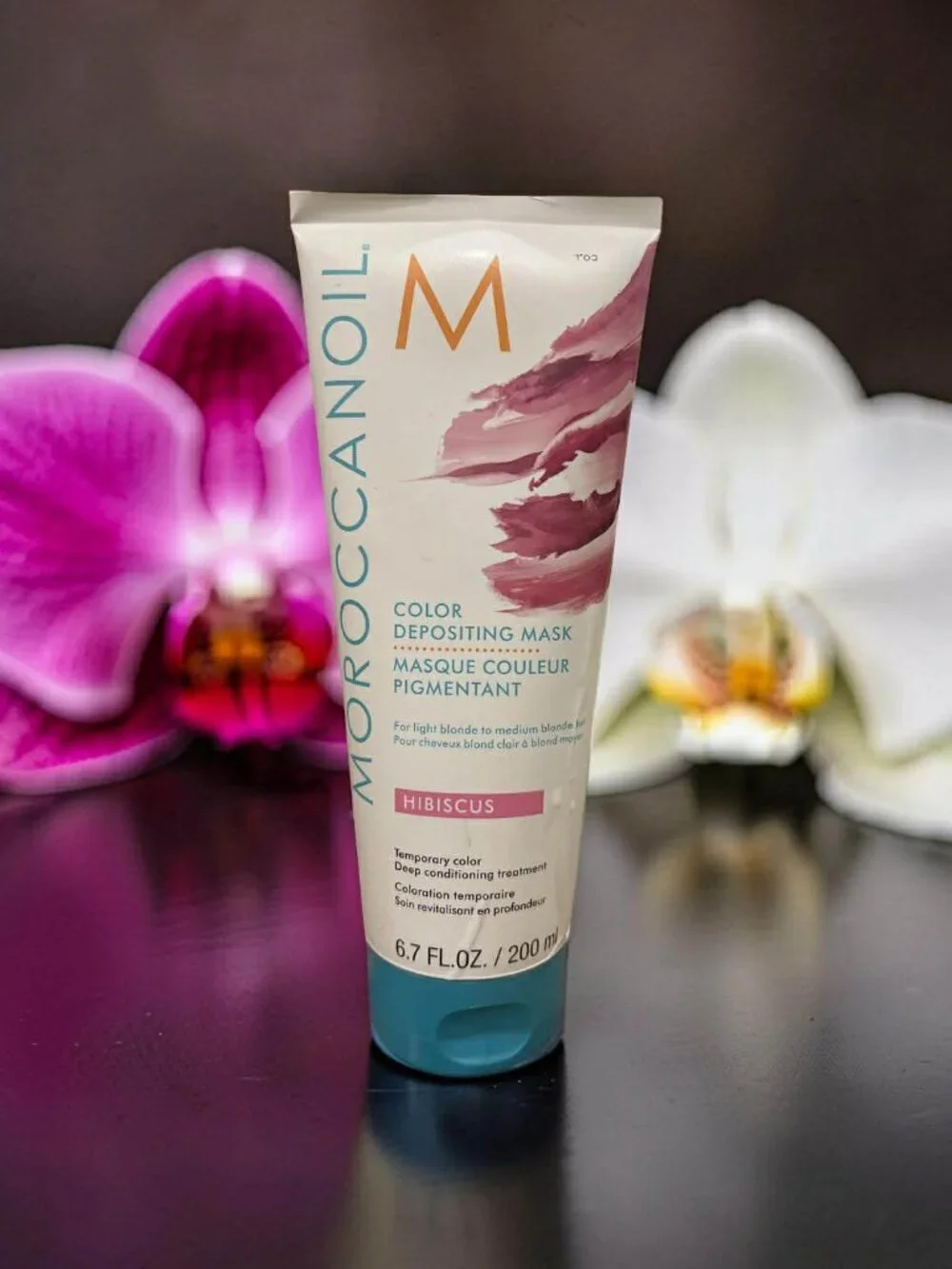 Moroccanoil Depositing Color Mask Hibiscus 6.7 oz
